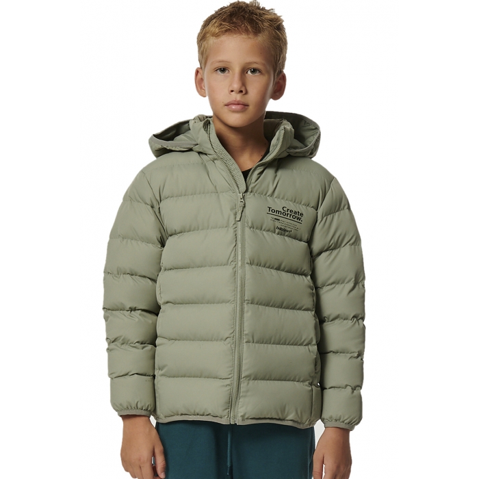 ΠΑΙΔΙΚΟ PUFFER JACKET ΜΕ ΑΠΟΣΠΩΜΕΝΗ ΚΟΥΚΟΥΛΑ ΓΙΑ ΑΓΟΡΙΑ