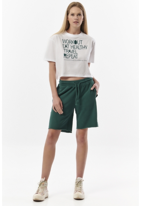 ΒΑΜΒΑΚΕΡΟ T-SHIRT ΓΥΝΑΙΚΕΙΟ