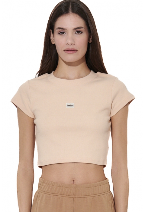 ΓΥΝΑΙΚΕΙΟ CROP T-SHIRT