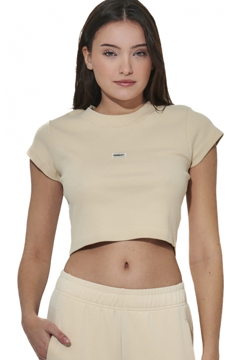 ΓΥΝΑΙΚΕΙΟ CROP T-SHIRT