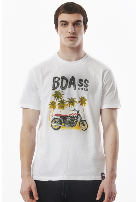 ΒΑΜΒΑΚΕΡΟ T-SHIRT ΜΕ ΣΧΕΔΙΟ