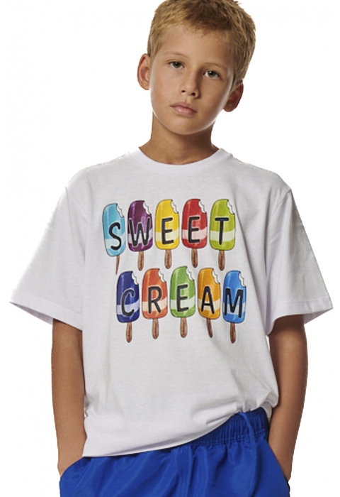 ΠΑΙΔΙΚΟ T-SHIRT ΜΕ ΤΥΠΩΜΑ ΓΙΑ ΑΓΟΡΙΑ