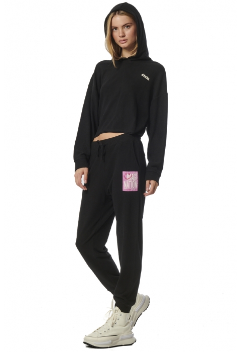 ΓΥΝΑΙΚΕΙΟ YOGA CROPPED ΦΟΥΤΕΡ ΜΕ ΚΟΥΚΟΥΛΑ