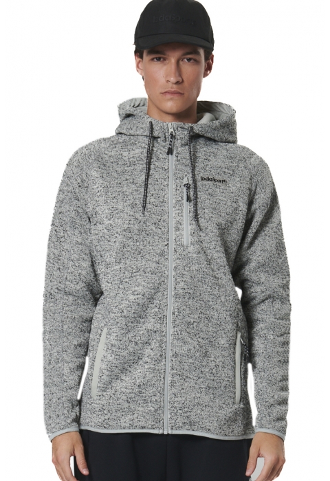 ΑΝΔΡΙΚΗ KNIT FLEECE ΖΑΚΕΤΑ ΜΕ ΚΟΥΚΟΥΛΑ