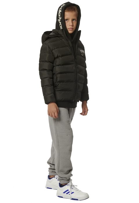 ΠΑΙΔΙΚΟ PUFFER JACKET ΜΕ ΑΠΟΣΠΩΜΕΝΗ ΚΟΥΚΟΥΛΑ ΓΙΑ ΑΓΟΡΙΑ